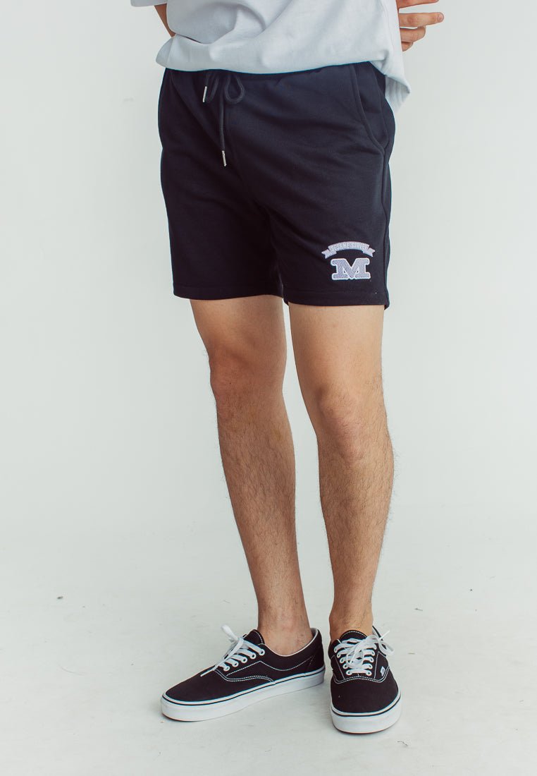 Mossimo Black Sesame Street Regular Fit Shorts with Embroidery - Mossimo PH