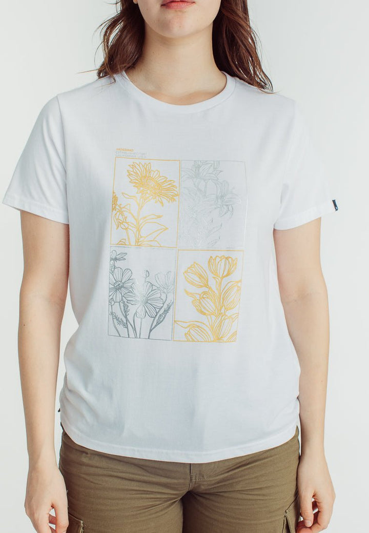 Mossimo Britney White Premium Classic Fit Tee - Mossimo PH