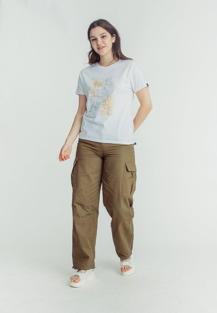 Mossimo Britney White Premium Classic Fit Tee - Mossimo PH