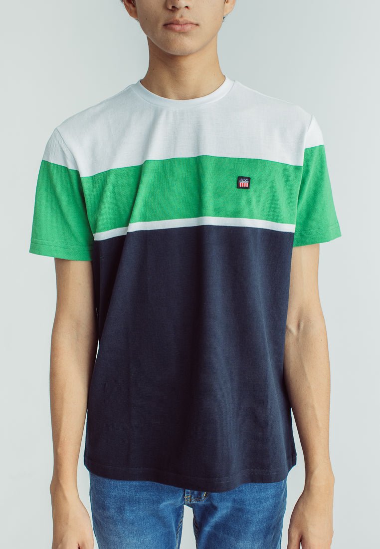 Mossimo Brix Green Classic Fit Stripes Shirt - Mossimo PH