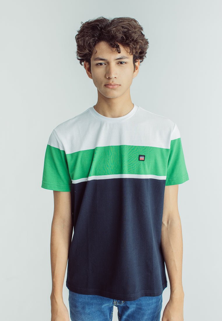 Mossimo Brix Green Classic Fit Stripes Shirt - Mossimo PH