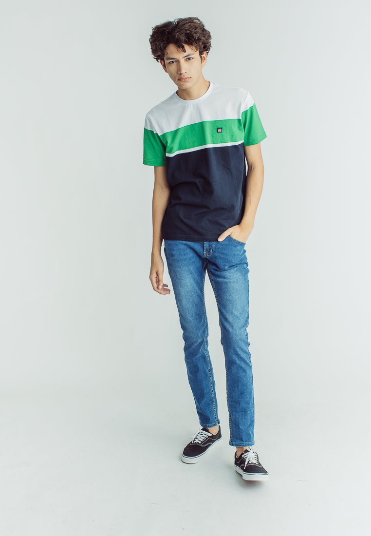 Mossimo Brix Green Classic Fit Stripes Shirt - Mossimo PH