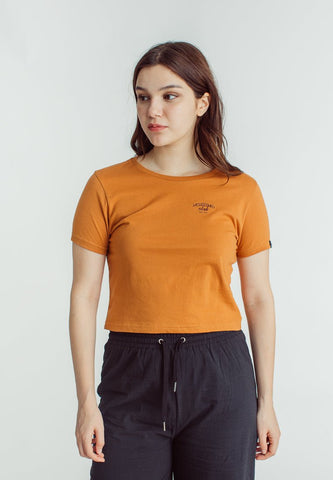 Mossimo Cashew Club Est. 1986 Embroidery Classic Cropped Fit Tee - Mossimo PH