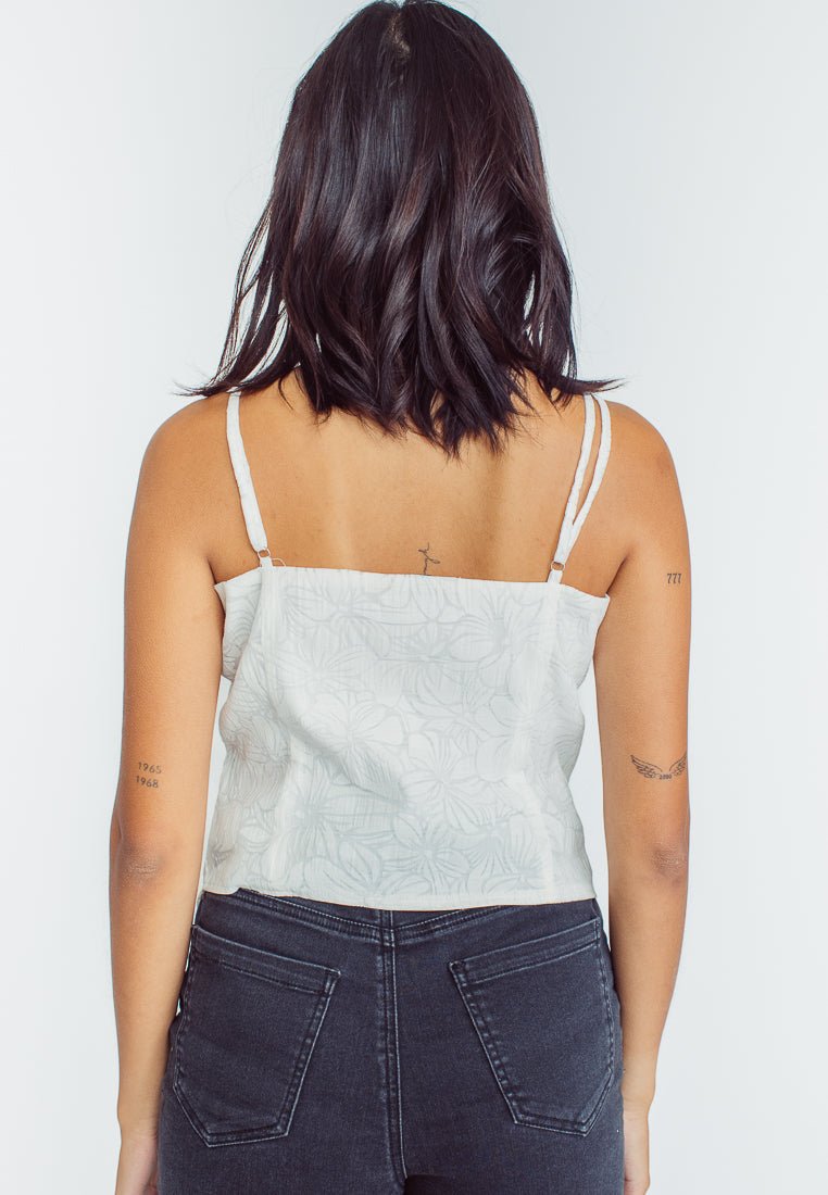 Mossimo Celestine Woven Lace Cami Top with Front Shirring Detail - Mossimo PH