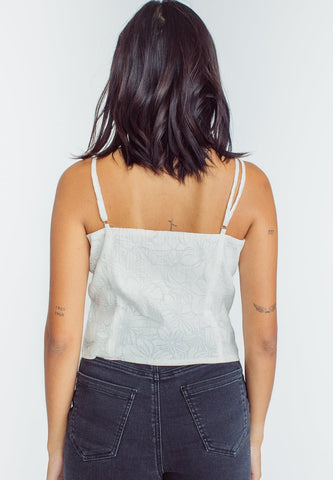 Mossimo Celestine Woven Lace Cami Top with Front Shirring Detail - Mossimo PH
