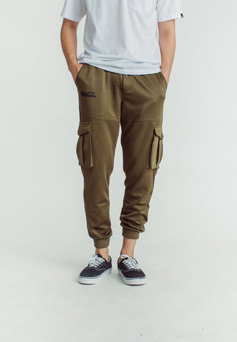 Mossimo Coca Cola Chive Slim Mid Joggers with Embroidery - Mossimo PH