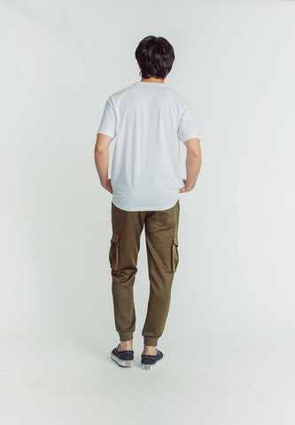 Mossimo Coca Cola Chive Slim Mid Joggers with Embroidery - Mossimo PH