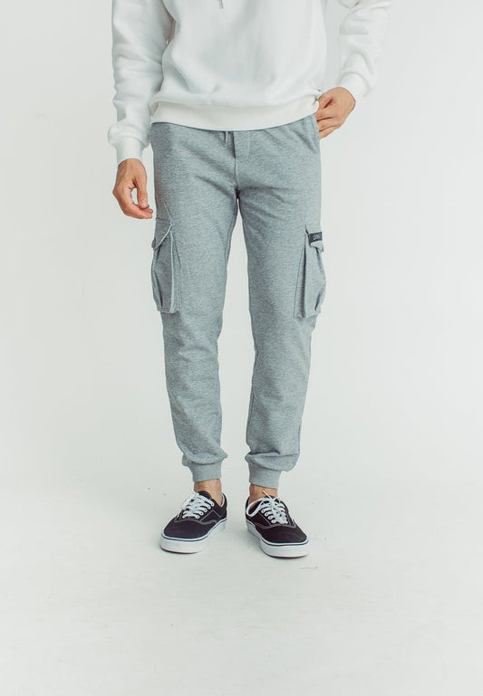 Mossimo Coca Cola Heather Gray Slim Mid Pants with Embroidery - Mossimo PH