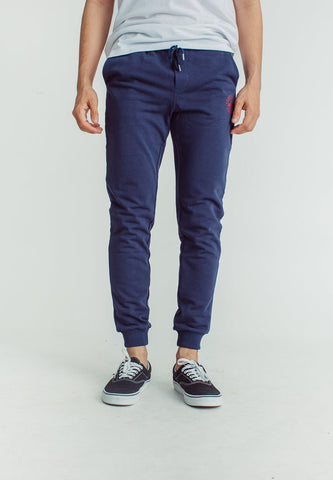 Mossimo Coca Cola Midnight Blue Straight Mid Pants with Embroidery - Mossimo PH