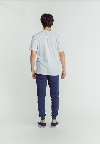 Mossimo Coca Cola Midnight Blue Straight Mid Pants with Embroidery - Mossimo PH