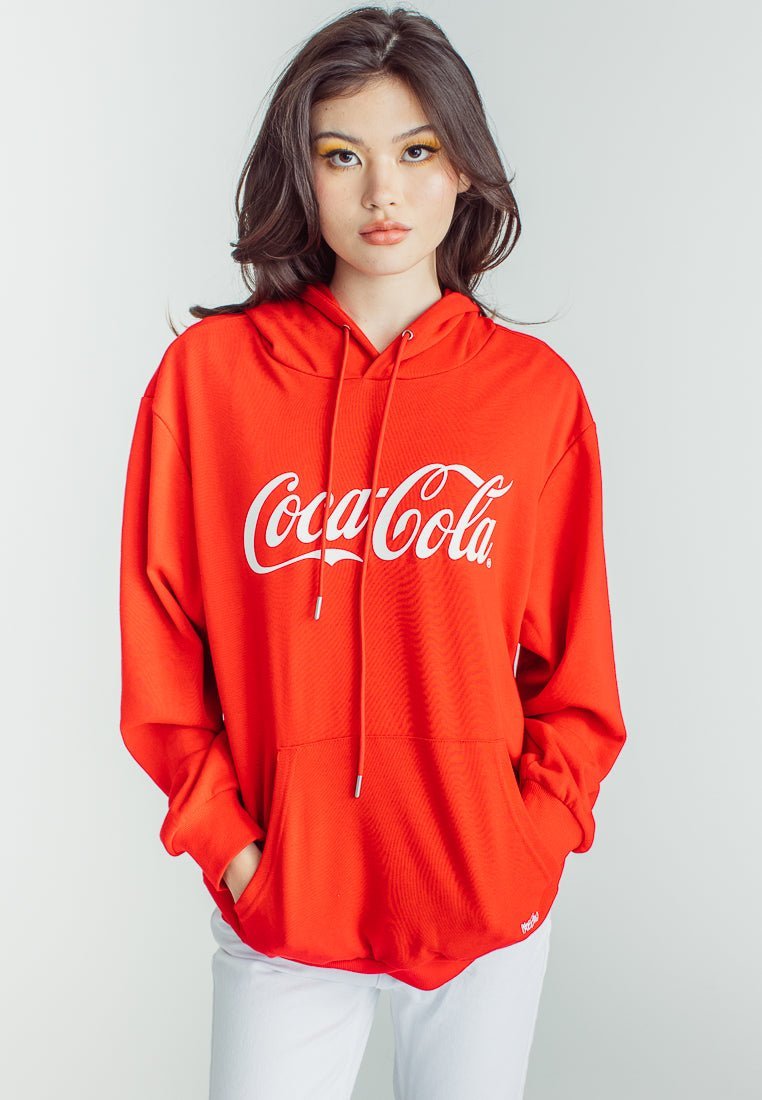 Mossimo Coca Cola Modern Fit Red Hoodie with Flat Print - Mossimo PH