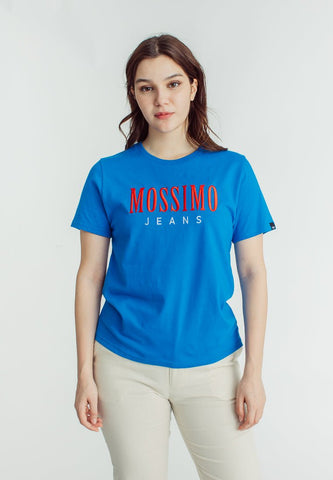 Mossimo Daphne with Big Branding Embroidery Classic Fit Tee - Mossimo PH