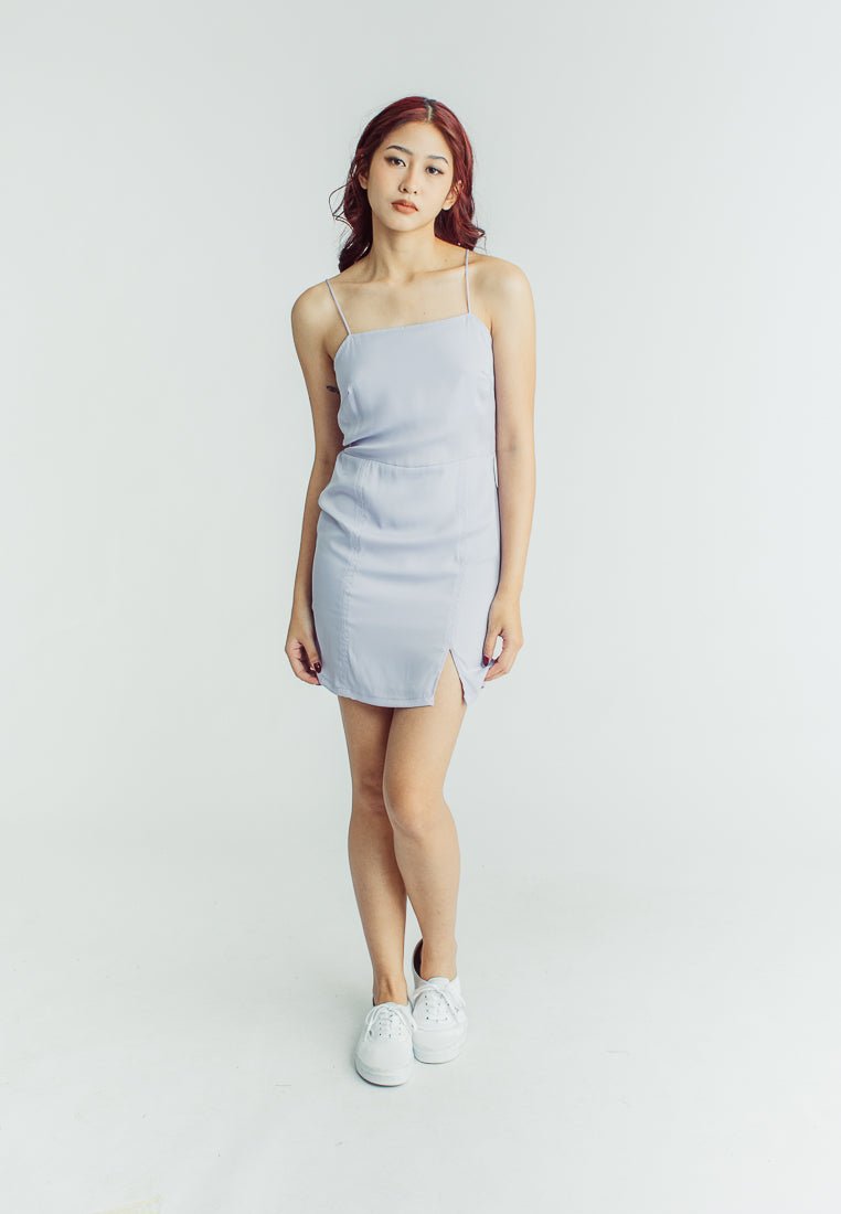Mossimo Desiree Lavender Mini Dress with Front Slit Detail - Mossimo PH