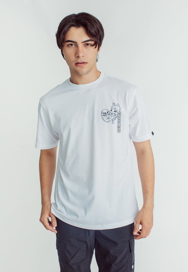 Mossimo Gino White Comfort Fit Tee - Mossimo PH