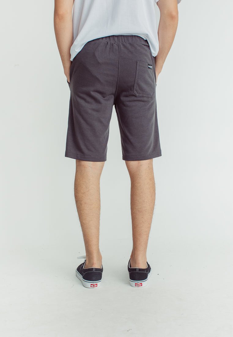 Mossimo Gray Sesame Street Regular Fit Shorts with Embroidery - Mossimo PH