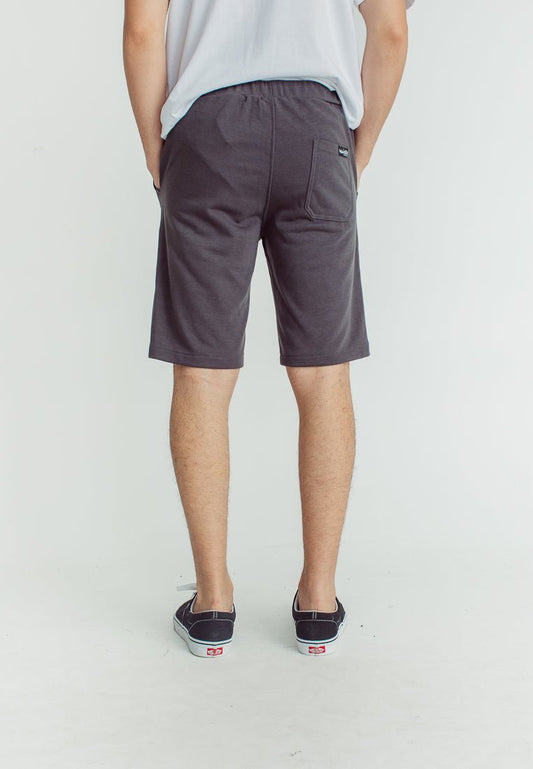 Mossimo Gray Sesame Street Regular Fit Shorts with Embroidery - Mossimo PH