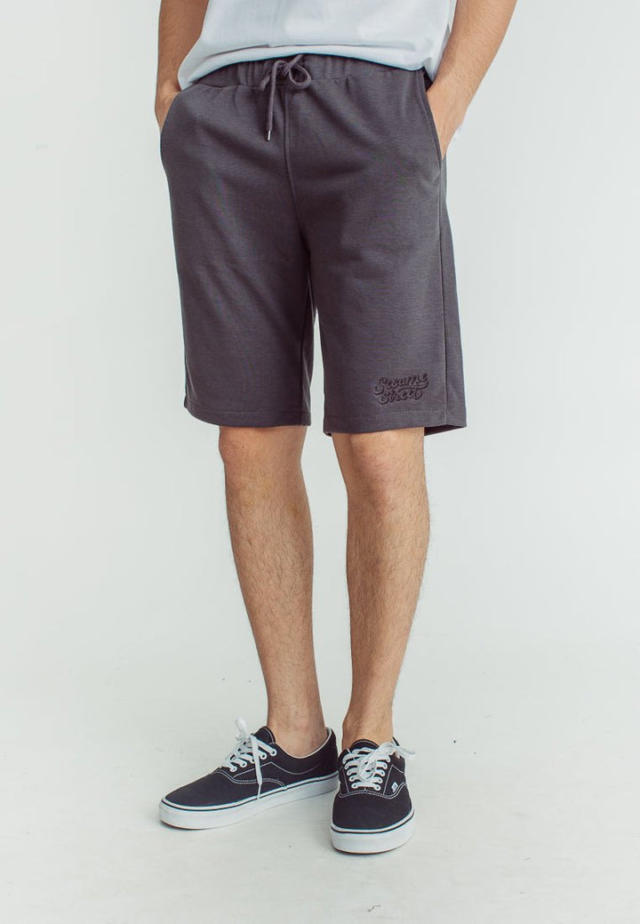 Mossimo Gray Sesame Street Regular Fit Shorts with Embroidery - Mossimo PH