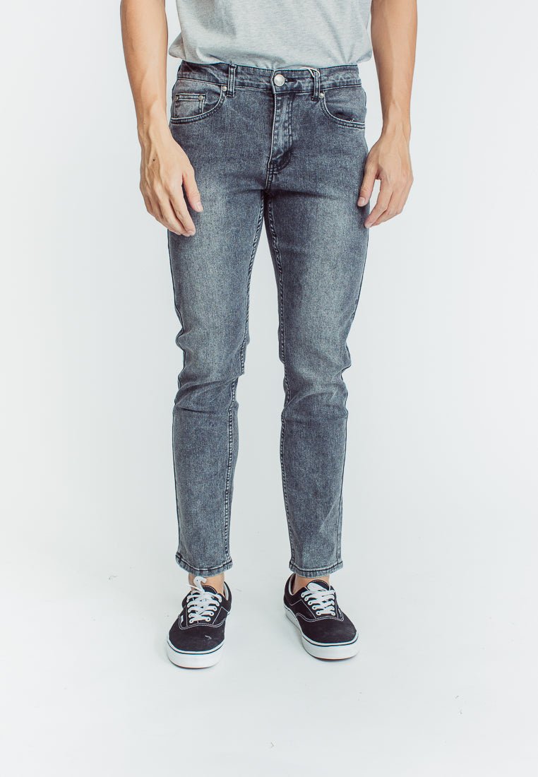 Mossimo Jackson Dark Gray Slim Straight Mid Rise Jeans - Mossimo PH