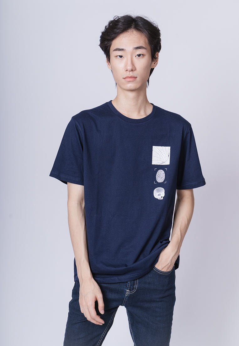 Mossimo Jake Navy Blue Modern Fit Tee - Mossimo PH