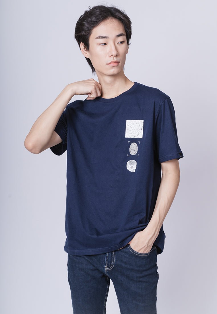 Mossimo Jake Navy Blue Modern Fit Tee - Mossimo PH