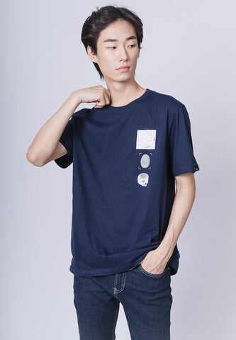 Mossimo Jake Navy Blue Modern Fit Tee - Mossimo PH