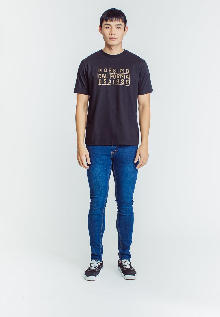 Mossimo Jared Black Comfort Fit Tee - Mossimo PH