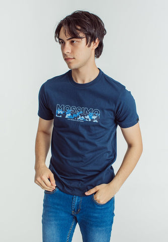 Mossimo Jeffrey Dark Denim Muscle Fit Tee - Mossimo PH