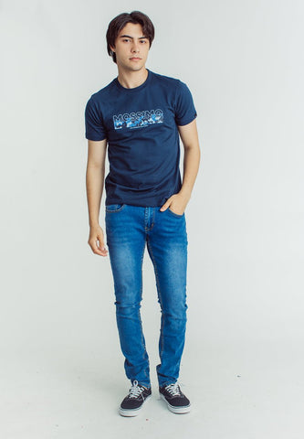 Mossimo Jeffrey Dark Denim Muscle Fit Tee - Mossimo PH