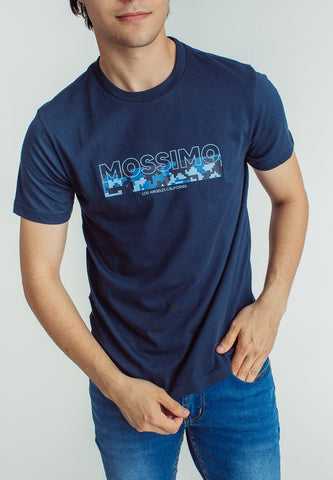 Mossimo Jeffrey Dark Denim Muscle Fit Tee - Mossimo PH