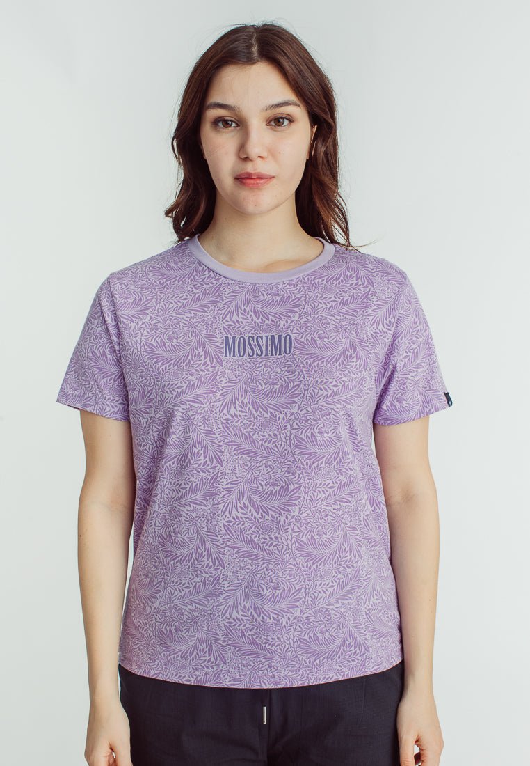 Mossimo Kaila Lavender Frost Premium Vintage Cropped Fit Tee - Mossimo PH