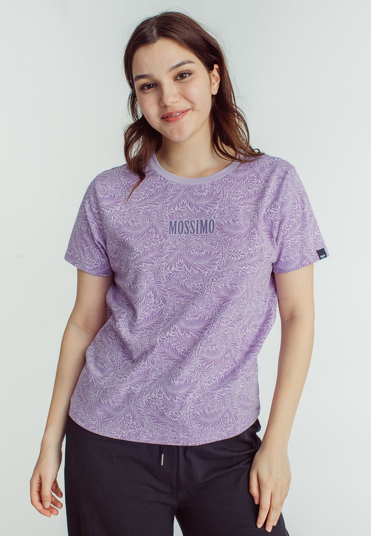 Mossimo Kaila Lavender Frost Premium Vintage Cropped Fit Tee - Mossimo PH