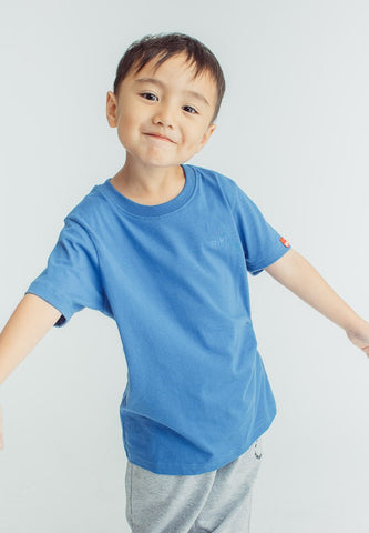 Mossimo Kids Boy Galactic Blue basic Regular Graphics Tshirt - Mossimo PH