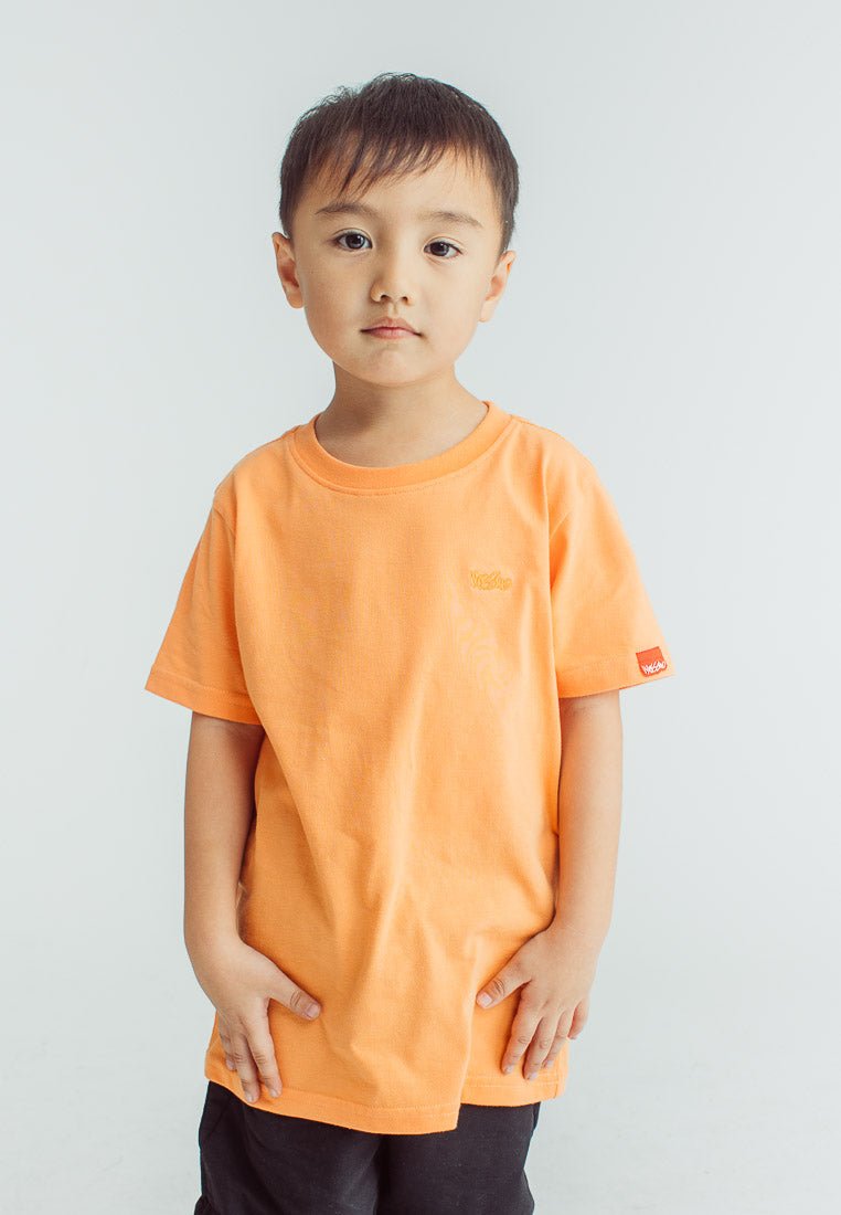 Mossimo Kids Boy Tangerine Basic Regular Graphics Tshirt - Mossimo PH