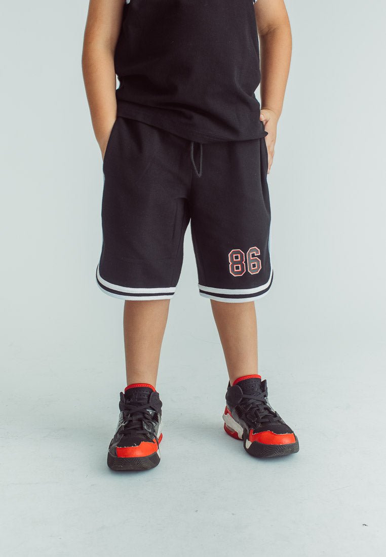 Mossimo Kids Boys Ace Black Graphic Vest and Short Set - Mossimo PH