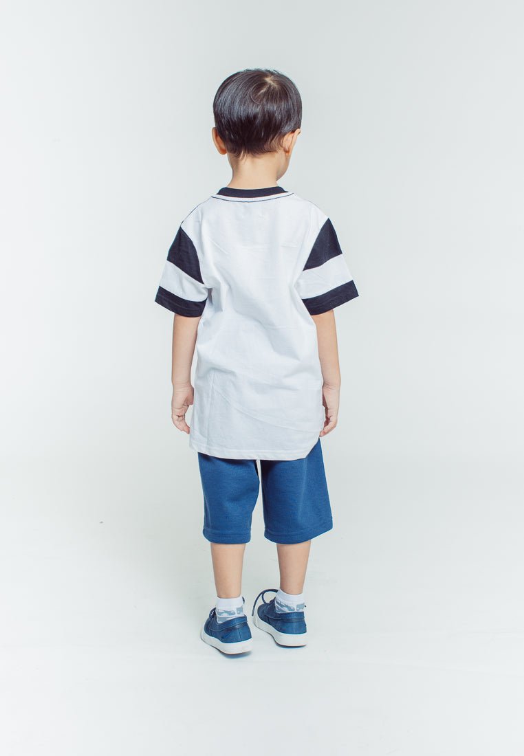 Mossimo Kids Boys Black Color Block Athletic Shirt with USA 86 - Mossimo PH