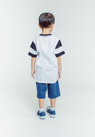Mossimo Kids Boys Black Color Block Athletic Shirt with USA 86 - Mossimo PH
