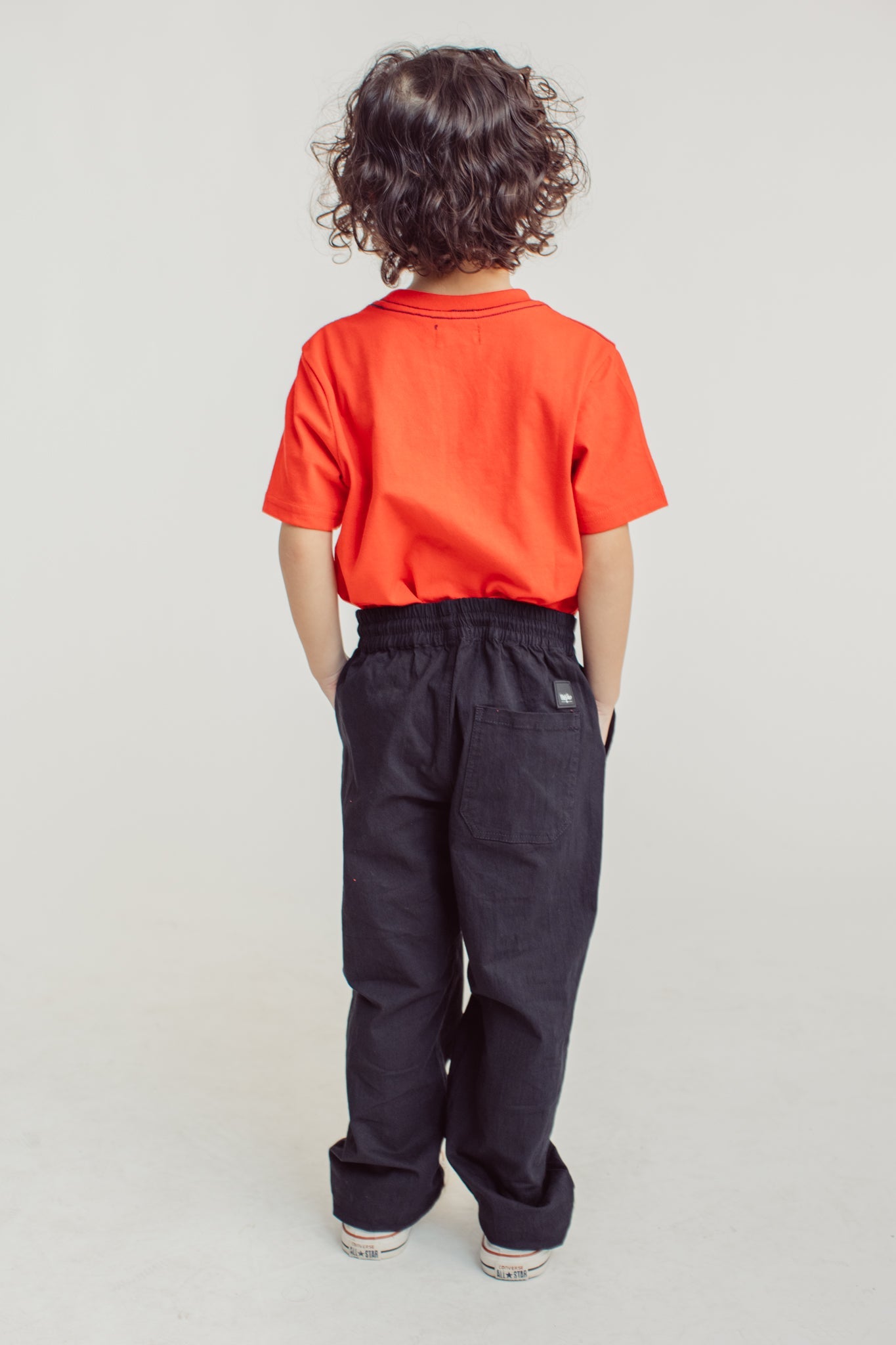 Mossimo Kids Boys Black Pull on Trousers with Drawstring - Mossimo PH