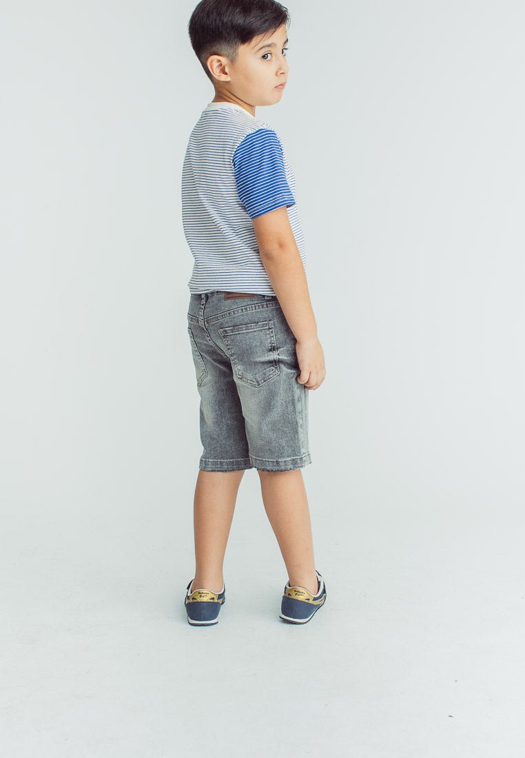 Mossimo Kids Boys Rex Light Gray Denim Short - Mossimo PH