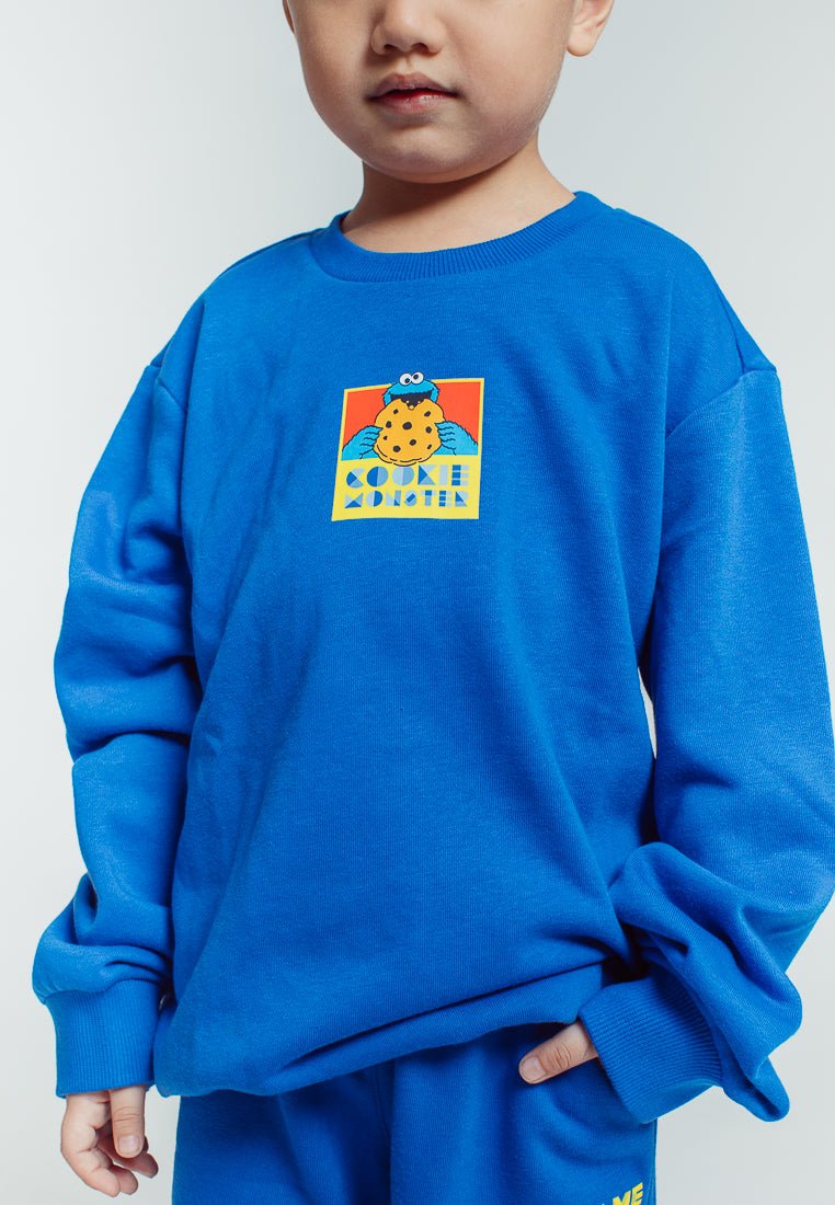 Mossimo Kids True Blue Sesame Street Pullover and Short Set - Mossimo PH