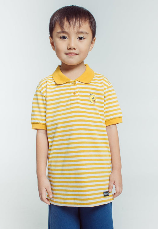 Mossimo Kids White Mustard Sesame Street Big Bird Polo Shirt - Mossimo PH