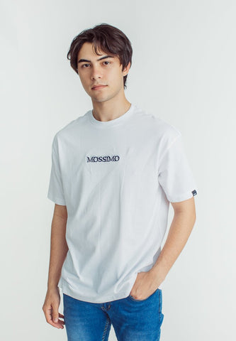 Mossimo Kristoff White Urban Fit Tee - Mossimo PH