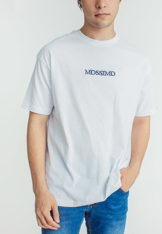 Mossimo Kristoff White Urban Fit Tee - Mossimo PH