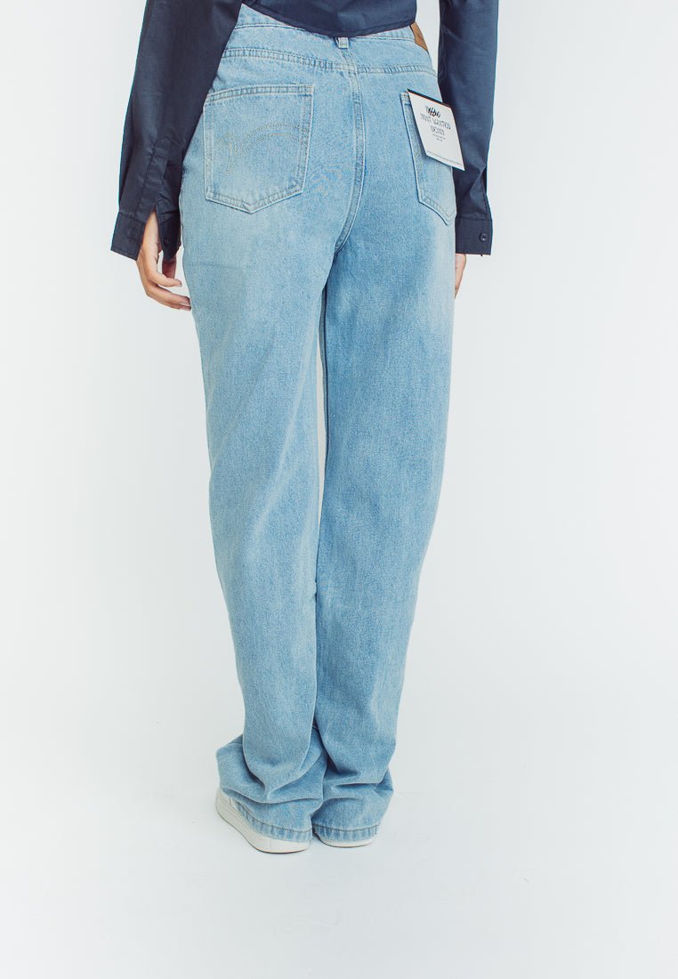 Mossimo Kryzzie Light Blue Five Pocket Staight High Jeans - Mossimo PH