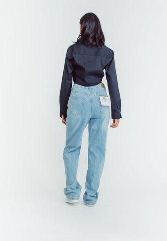 Mossimo Kryzzie Light Blue Five Pocket Staight High Jeans - Mossimo PH