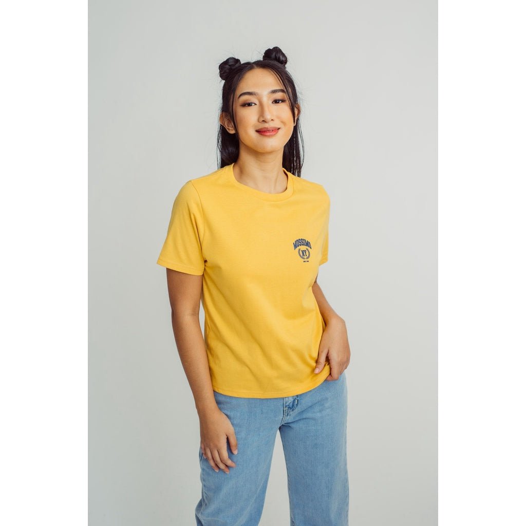Mossimo Ochre Mossimo NY Since 1986 Hi Density Print Comfort Fit Tee - Mossimo PH