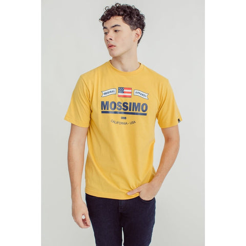Mossimo Ochre with Big Branding Flat Print Comfort Fit Tee - Mossimo PH