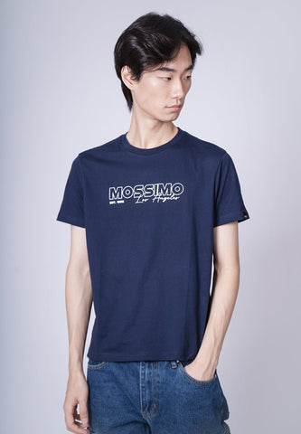 Mossimo Raniel Navy Blue Classic Fit Tee - Mossimo PH