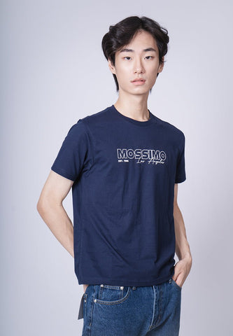 Mossimo Raniel Navy Blue Classic Fit Tee - Mossimo PH