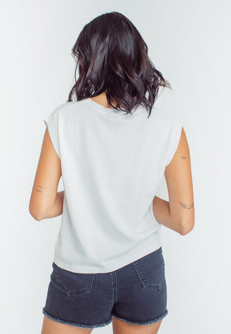 Mossimo Riva White Classic Crop Vest Top - Mossimo PH