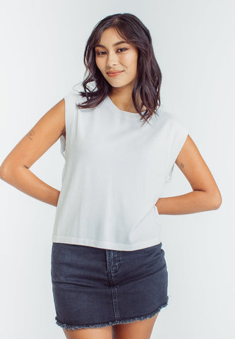 Mossimo Riva White Classic Crop Vest Top - Mossimo PH